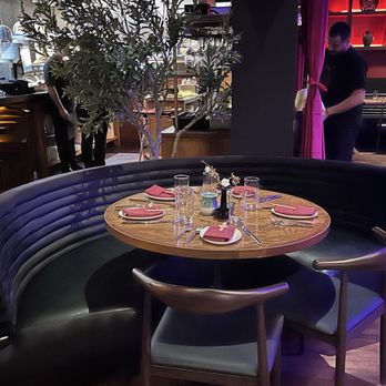 AKA - Comfy circular booth - Asian Fusion Near Me - San Diego, California