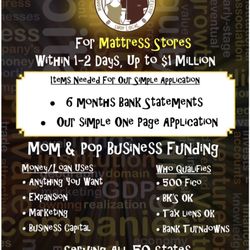 Mom & Pop Business Funding