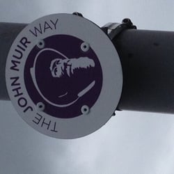 John Muir Way Baggage Service - John Muir Way signage