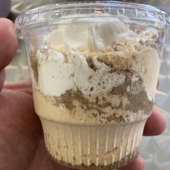 Pit Take BBQ - Pumpkin Parfait from the fridge - American Near Me - Greensburg, Pennsylvania