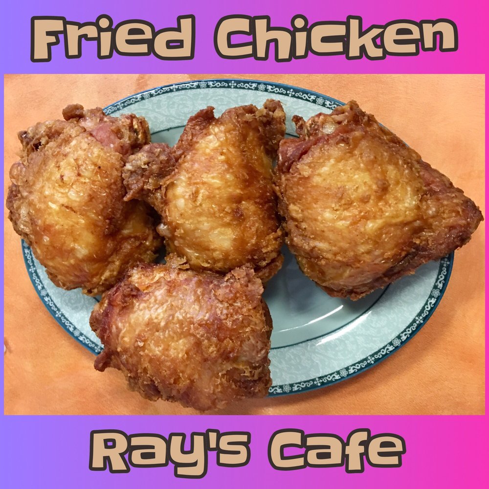 Ray's Café - Ray's Famous Fried Chicken - $1.95 per piece (side order). - American Near Me - Honolulu, Hawaii Ray's Café - Ray's Famous Fried Chicken - $1.95 per piece (side order). - American Near Me - Honolulu, Hawaii
