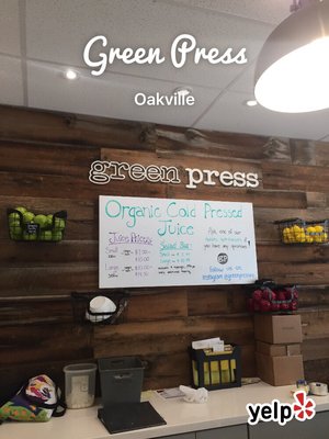 Menu photo 2 Green Press Oakville, ON Menu photo 2 Green Press Oakville, ON