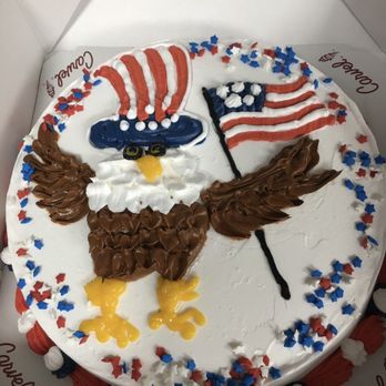 Carvel - a cake with an eagle on it - Ice Cream & Frozen Yogurt Near Me - Commack, New York