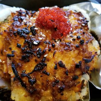 Blue Buddha Sushi Lounge - Volcano roll. Surprisingly pretty bland. - Japanese Near Me - Page, Arizona