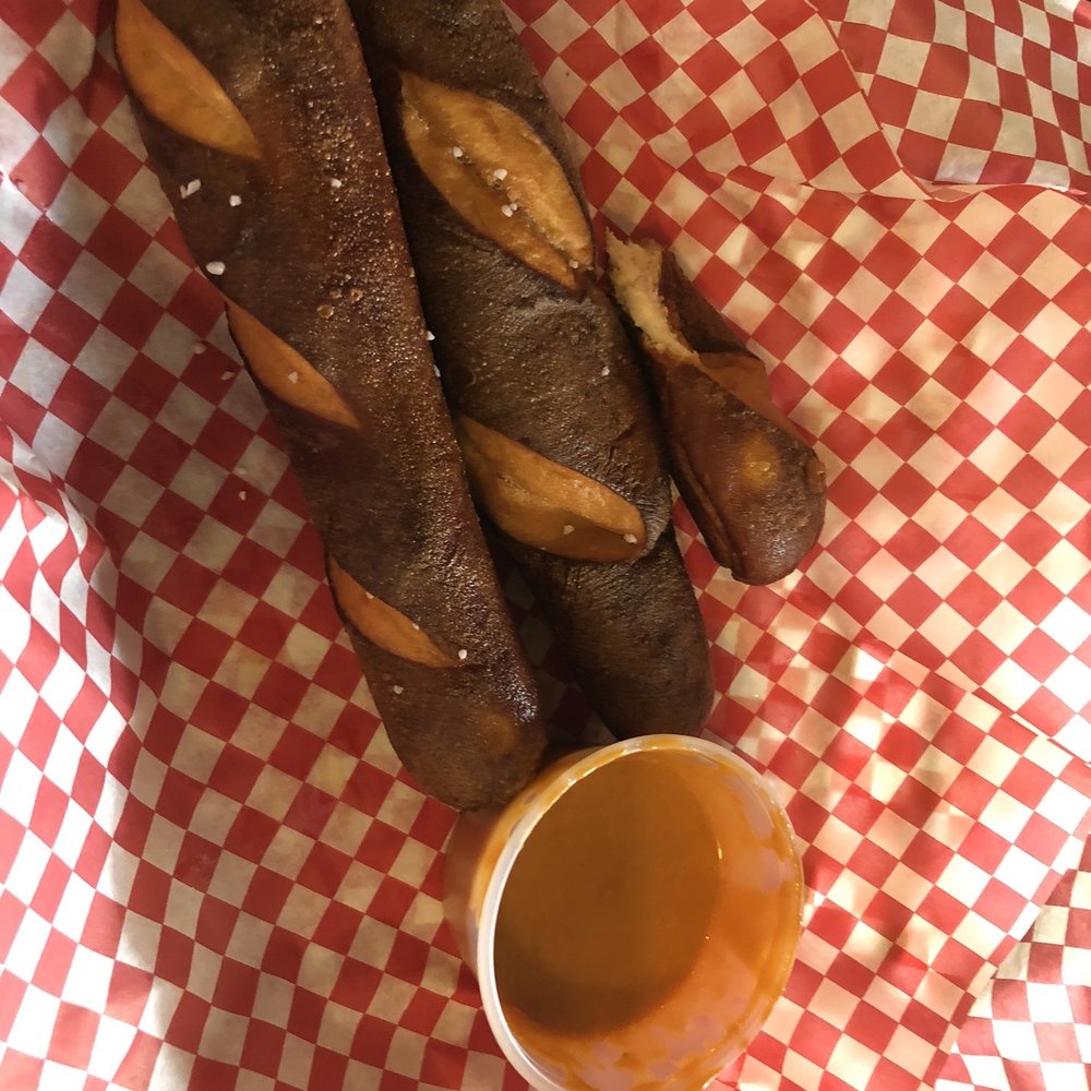 Floyd County Brewing Company - Pretzels and beer cheese are very tasty. Highly recommend and paired with one of their beers. It's a perfect start. - Brewpubs Near Me - New Albany, Indiana Floyd County Brewing Company - Pretzels and beer cheese are very tasty. Highly recommend and paired with one of their beers. It's a perfect start. - Brewpubs Near Me - New Albany, Indiana