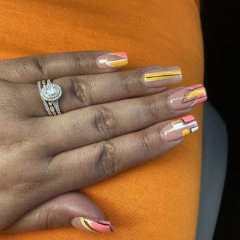 City Nail Spa - I'm beyond excited about my nails.. Amy you nailed the design once again. City Nails and Spa is an amazing place to go and get pampered. - Nail Salons Near Me - Suffolk, Virginia