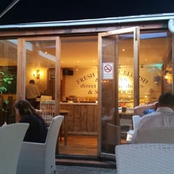 Loch Fyne - Courtyard inside where its nice to have dinner if the weather is nice.