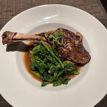Boulevard Bistro - Instagram: @lisaaaaletseat | Braised Lamb Shank - New American Near Me - Elk Grove, California
