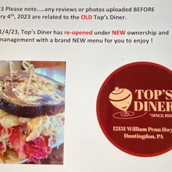 Top's Diner - Awesome sandwich! Wow!
