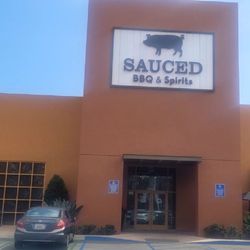 Sauced BBQ & Spirits - Outside