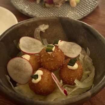 Aquavit - Sea bass croquette - Scandinavian Near Me - New York, New York