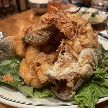 La Dong - Ca Chien Nuoc Mam (fried whole branzino) - Vietnamese Near Me - New York, New York La Dong - Ca Chien Nuoc Mam (fried whole branzino) - Vietnamese Near Me - New York, New York
