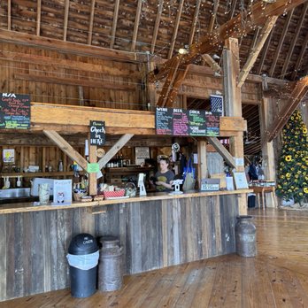 Muranda Cheese Company - Interior of barn - Cheese Shops Near Me - Waterloo, New York