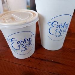 Early Bird Coffee - Cortado and Americano