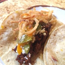 Brisket taco