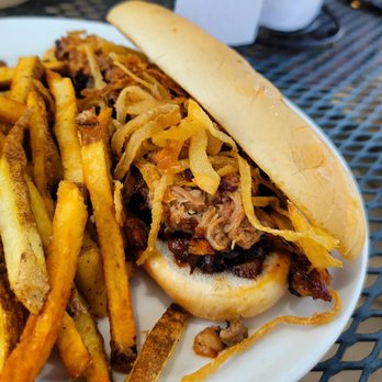 Burnt End BBQ - The CHOP Sandwich - Barbeque Near Me - Greenwood Village, Colorado