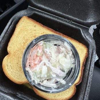 Apocalypse BBQ - Pork sandwich and coleslaw - Food Trucks Near Me - Miami, Florida Apocalypse BBQ - Pork sandwich and coleslaw - Food Trucks Near Me - Miami, Florida