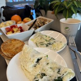 Egg white scramble