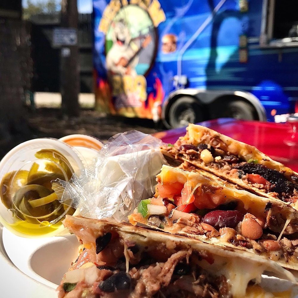 Best Dam BBQ Joint - Brisket Quesadilla - Barbeque Near Me - Austin, Texas