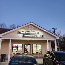 Tiny bubbles laundromat pleasantville new rd across the street from pleasantville high school