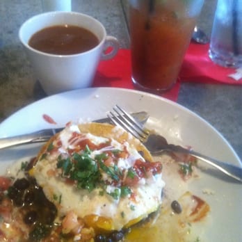 El Barrio - Breakfast tostada and Bloody Mary. - Mexican Near Me - Birmingham, Alabama El Barrio - Breakfast tostada and Bloody Mary. - Mexican Near Me - Birmingham, Alabama