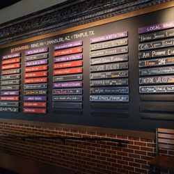 BJ's Restaurant & Brewhouse - Beer on Tap.