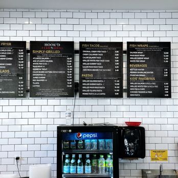 Hook'd Fish Grill - Menu - Seafood Near Me - Northridge, California