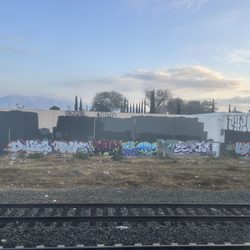 El Monte Metrolink Station - 1/29/25 Ahhh graffiti, Such a travesty