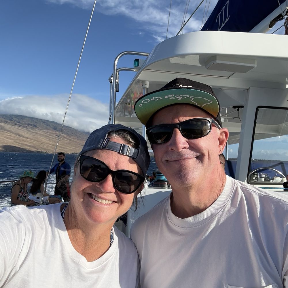 Four Winds Molokini Maui Snorkel Tour - Our silly selfie - Snorkeling Near Me - Maalaea, Hawaii