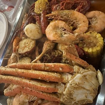 Crawfish Chef - Combo 5 with added eggs and sausage - Seafood Near Me - Bellevue, Washington