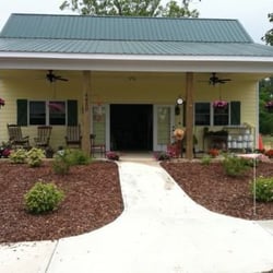 Karefree Produce - The front porch off our market is the perfect place to eat some ice cream and watch the kids pick strawberries.