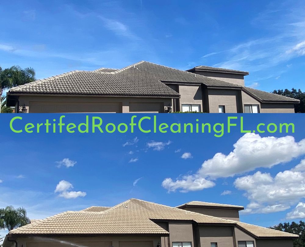 Slide of Certified Roof Cleaning and Pressure Washing