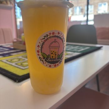 Chashni Bubble Tea - Pineapple Fruit Tea - Bubble Tea Near Me - New York, New York