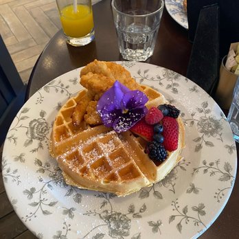 Little Hen - Original Waffles Chicken Tender - Breakfast & Brunch Near Me - Weston, Florida Little Hen - Original Waffles Chicken Tender - Breakfast & Brunch Near Me - Weston, Florida