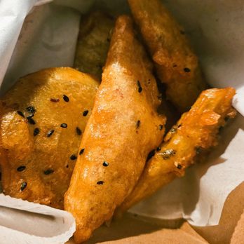 K Fried Banana - SWEET POTATO + TARO - Desserts Near Me - Reseda, California K Fried Banana - SWEET POTATO + TARO - Desserts Near Me - Reseda, California
