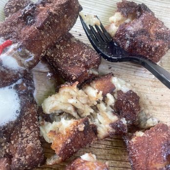 Pier i Cafe - undercooked wet french toast dont get - American Near Me - New York, New York