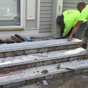 Callaghan Masonry & Building Restoration - Callaghan Masonry hard at work - General Contractors Near Me - Hanson, Massachusetts