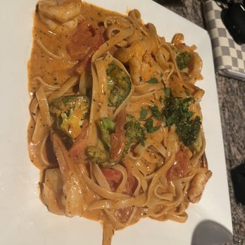 Jack's Brick Oven Pizzeria - Our fave! Cajun shrimp alfredo - Italian Near Me - Norwich, Connecticut