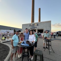 Forgotten Star Brewing - It was more crowded than this looks, most of the people were under the tent or inside.