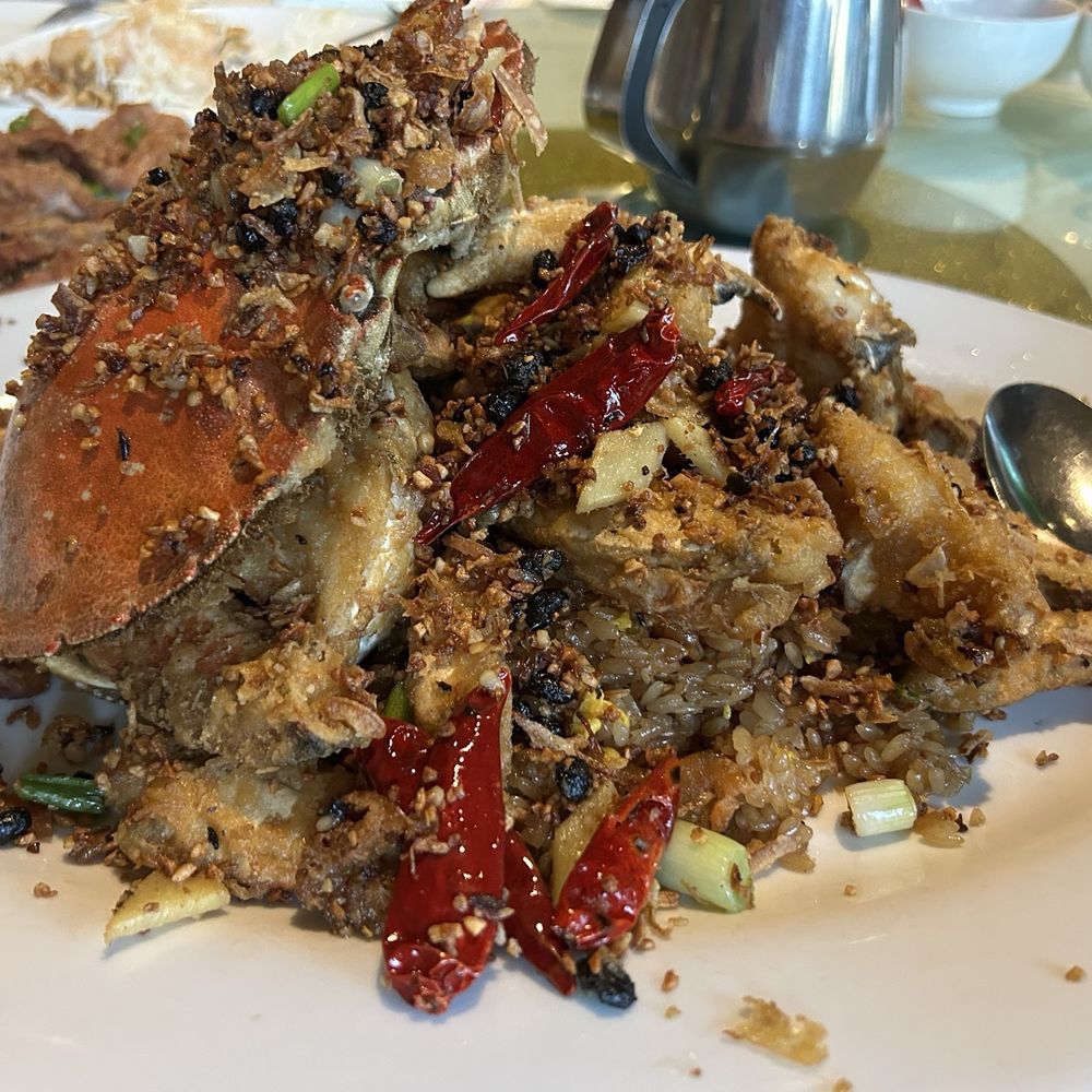 Crab and sticky rice Crab and sticky rice