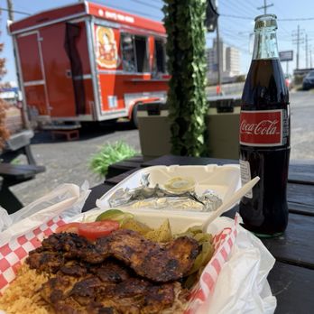 Tuka tacos - Chicken Pollo Adobado Combo - Food Trucks Near Me - Springfield, Missouri