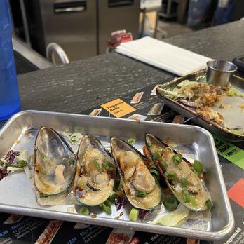 Aburi Sushi - Green Mussels - Sushi Bars Near Me - Buena Park, California Aburi Sushi - Green Mussels - Sushi Bars Near Me - Buena Park, California