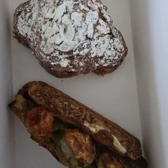 Delices De Maurice - Almond croissant and sausage pie - Bakeries Near Me - Katy, Texas