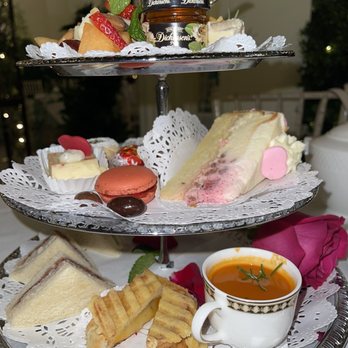 Tea Rose Garden - Cupid's Tea - Tea Rooms Near Me - Pasadena, California