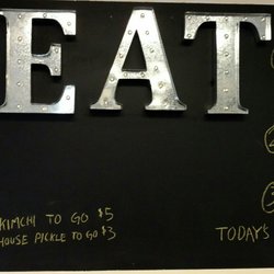 Umami Ramen - Menu Board to start.