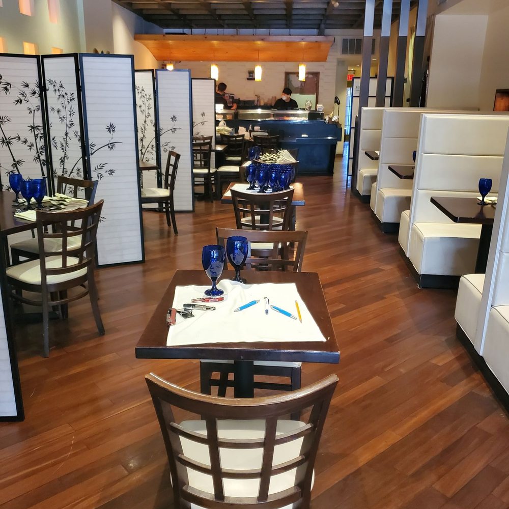 Aozora - a dining area with tables and chairs - Japanese Near Me - Montclair, New Jersey Aozora - a dining area with tables and chairs - Japanese Near Me - Montclair, New Jersey