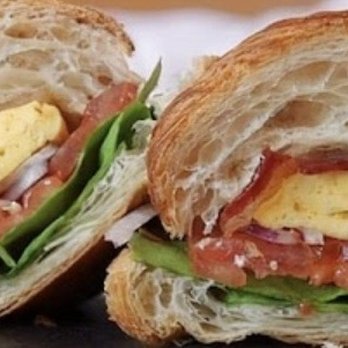 Pitchoun! - A breakfast croissant, my friend had She loved it - Cafes Near Me - Los Angeles, California