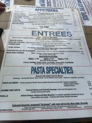 Menu photo 3 Toucan Grill & Fresh Bar Oriental, NC