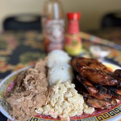 Hula Hands Restaurant - Kailua Pork and Palehu Chicken