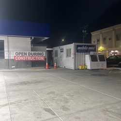 That's the temporary office to pay cash for gas.
